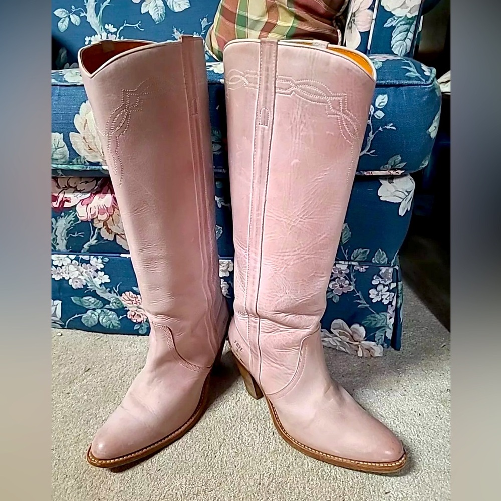 ISO Frye Blush Pink Boots - NEED BADLY :)